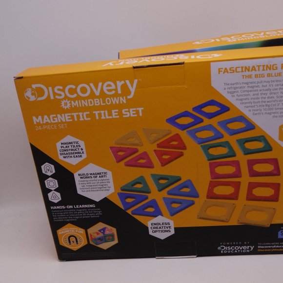 Magnetic Tile Building Blocks Construction Set New - Picture 2 of 2